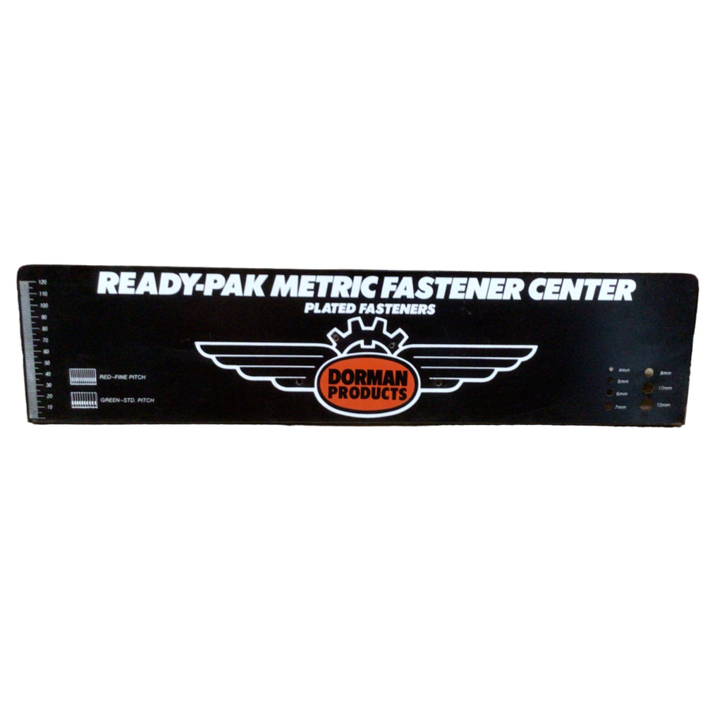 Dorman Automotive Metric Fastener Hardware Store Counter Display Rack Sign 913A